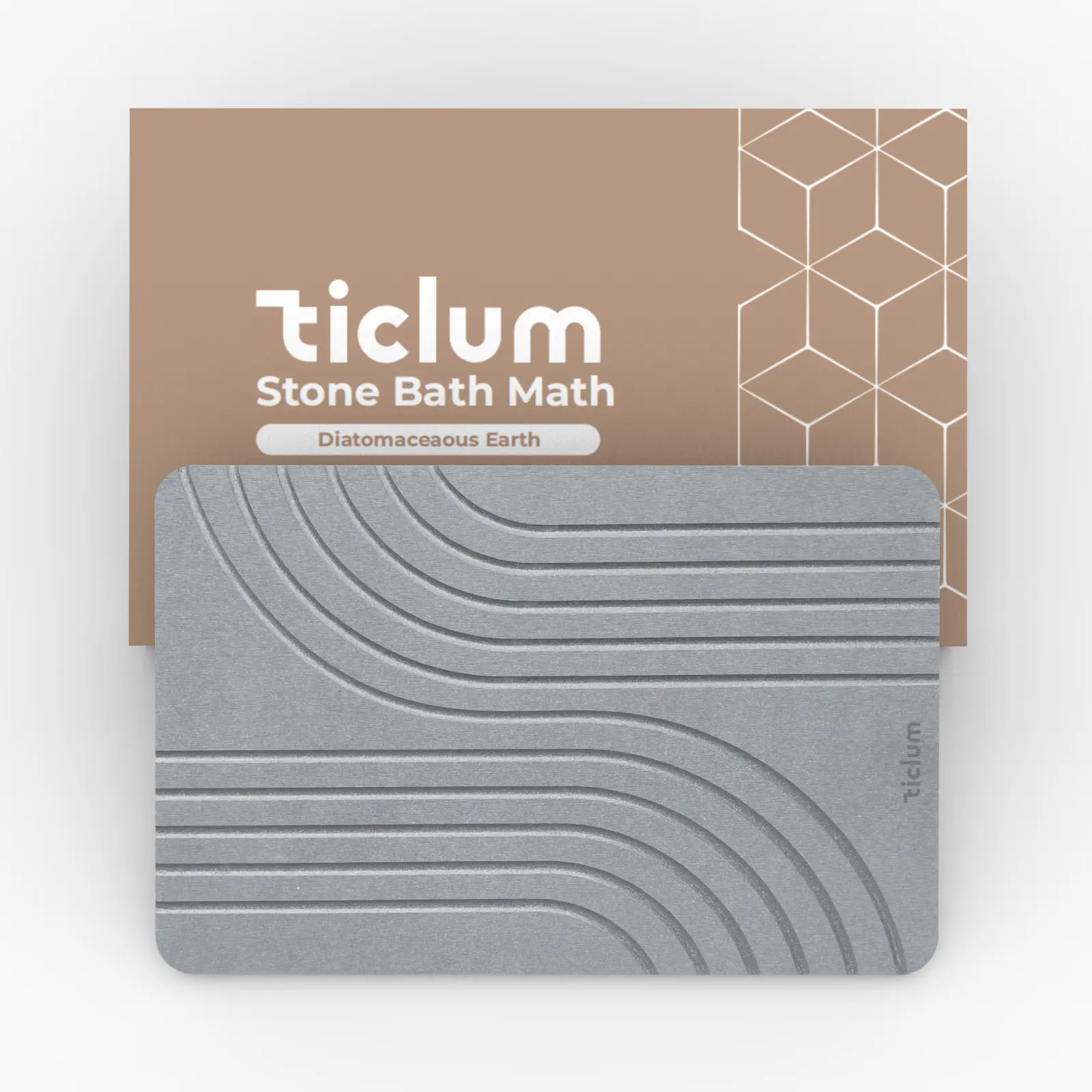 Alfombra de Diatomita Gris