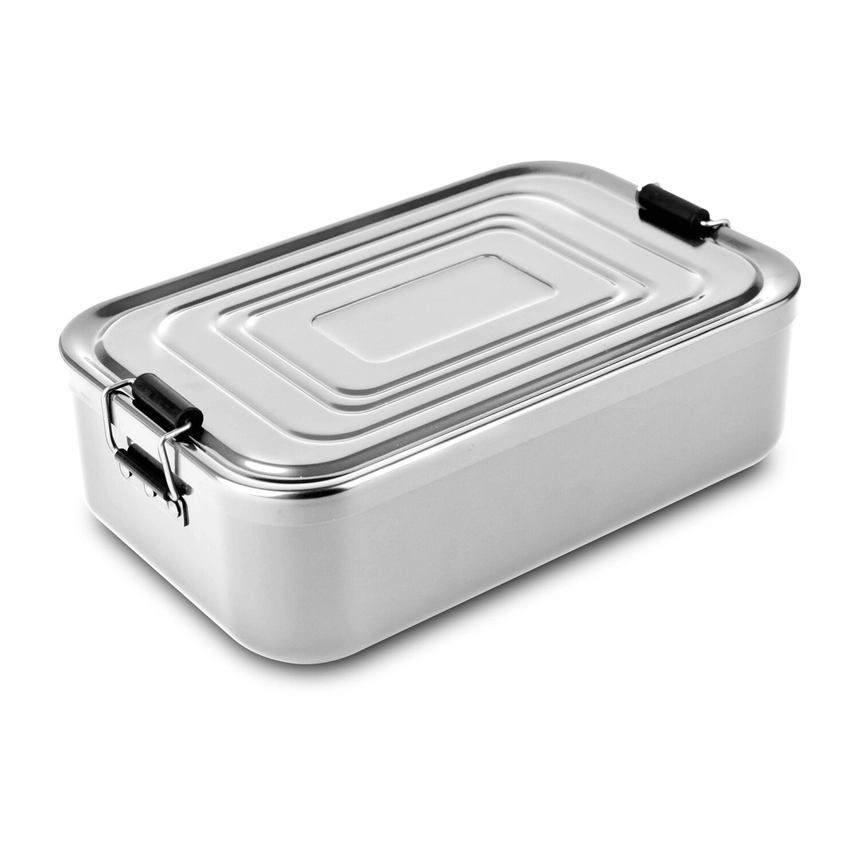 Fiambrera Quadra Silver XL - 2000 ml - Lunch Box